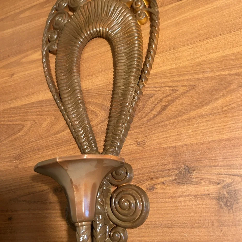 Vintage Burwood Brown Decorative Wall Sconce Accent for Home Wall Decor